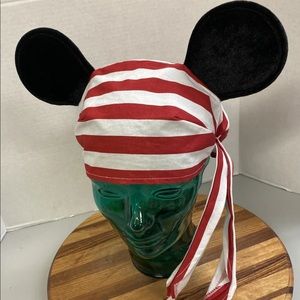 NWT Vintage Disney Parks Mickey Mouse ears Pirate costume hat